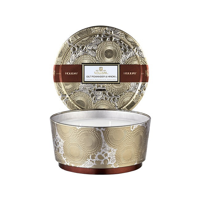 Bougie métal Japonica 340g, Voluspa, visuel 2