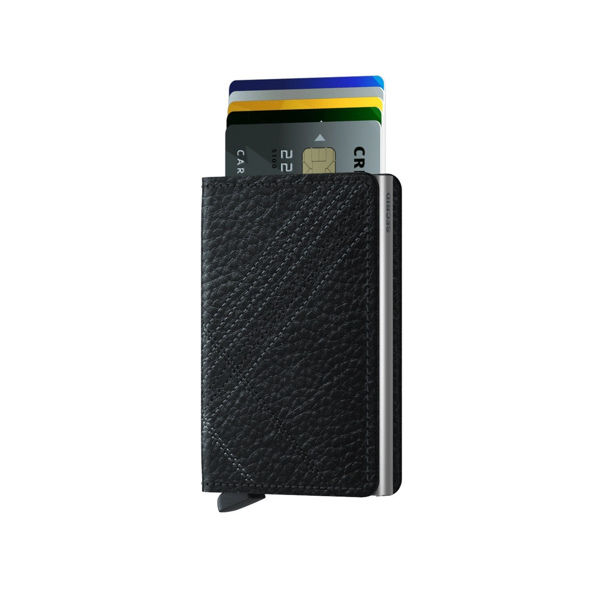 Porte-cartes Slim (Stitch-Linea Black), Secrid, visuel 3