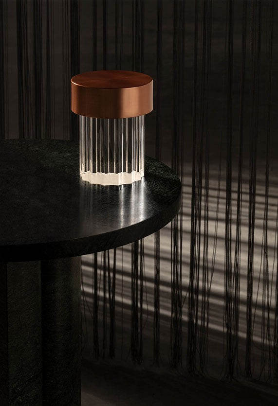 Lampe rechargeable LAST ORDER FLUTED, Flos, visuel 2
