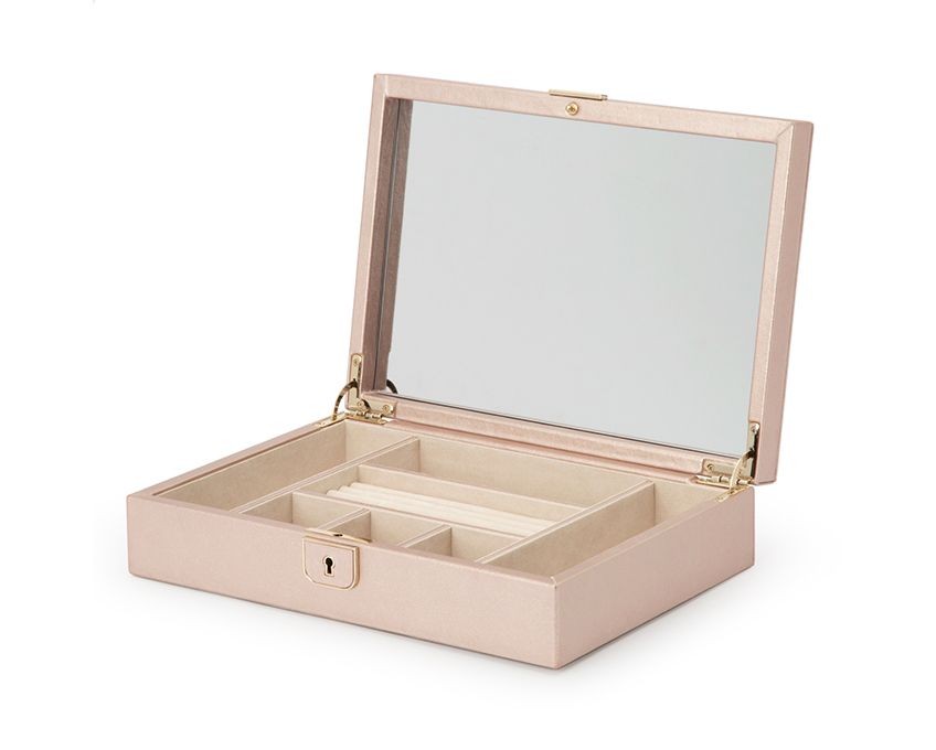 Boite à bijoux Palermo medium - coloris rose gold, Wolf