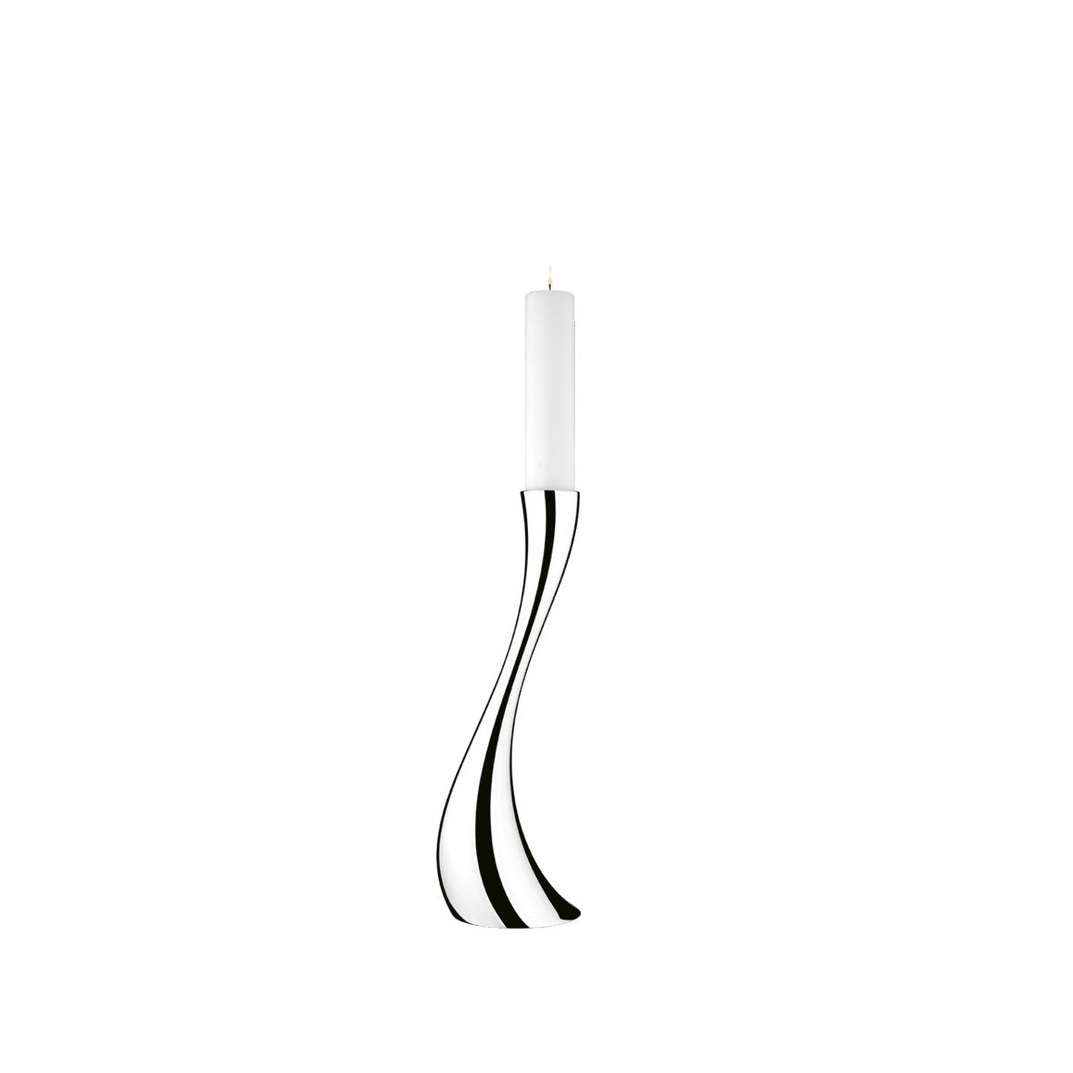 Bougeoir de sol Cobra - medium, Georg Jensen