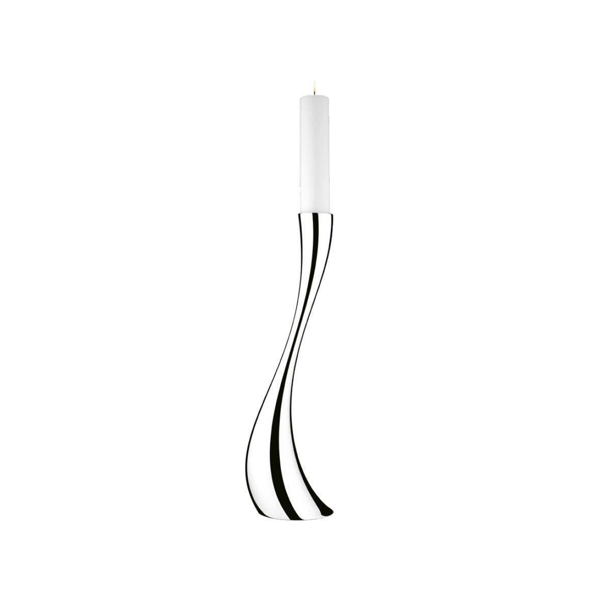Bougeoir de sol Cobra - large, Georg Jensen