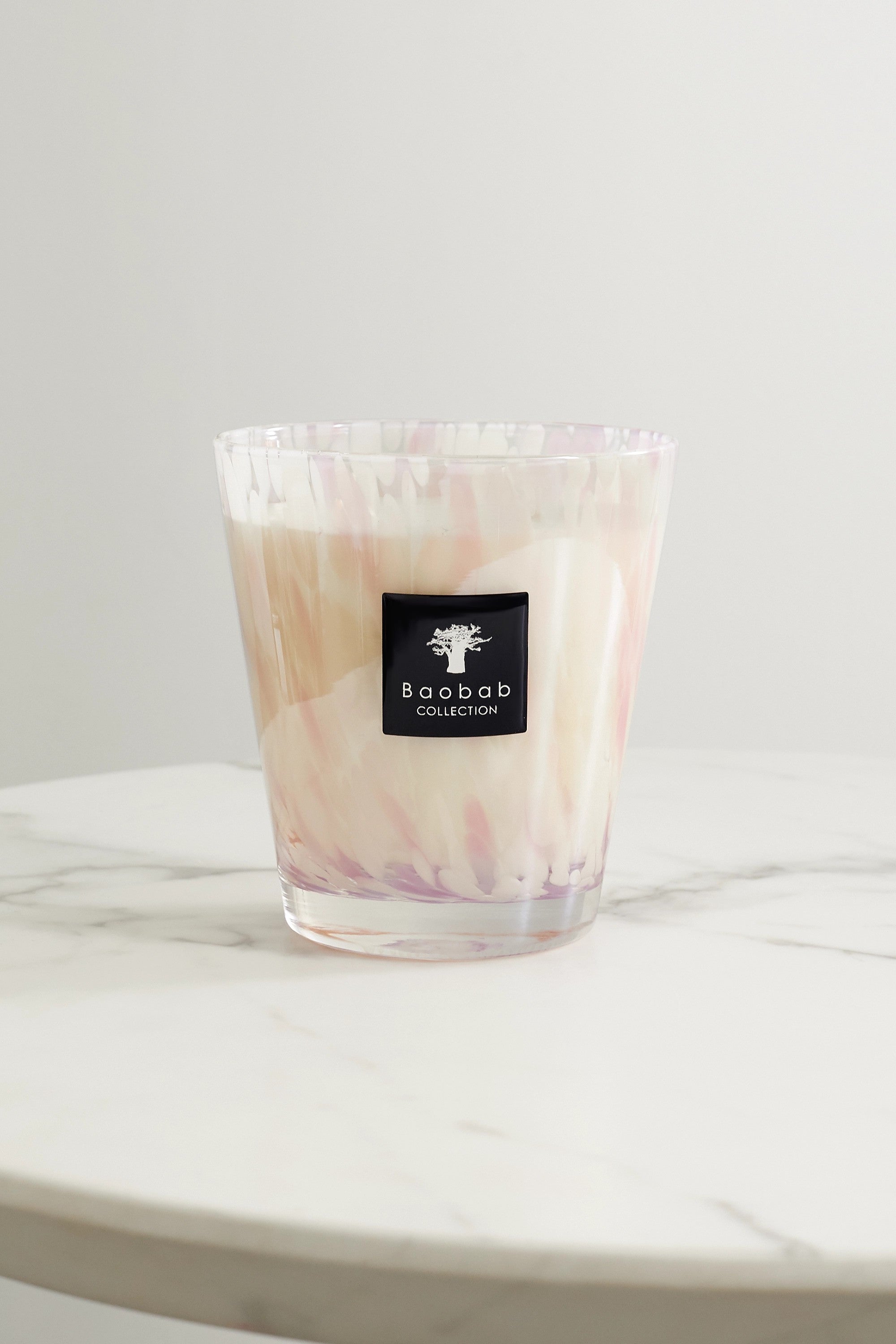 Bougie White Pearls, Baobab Collection, visuel 6