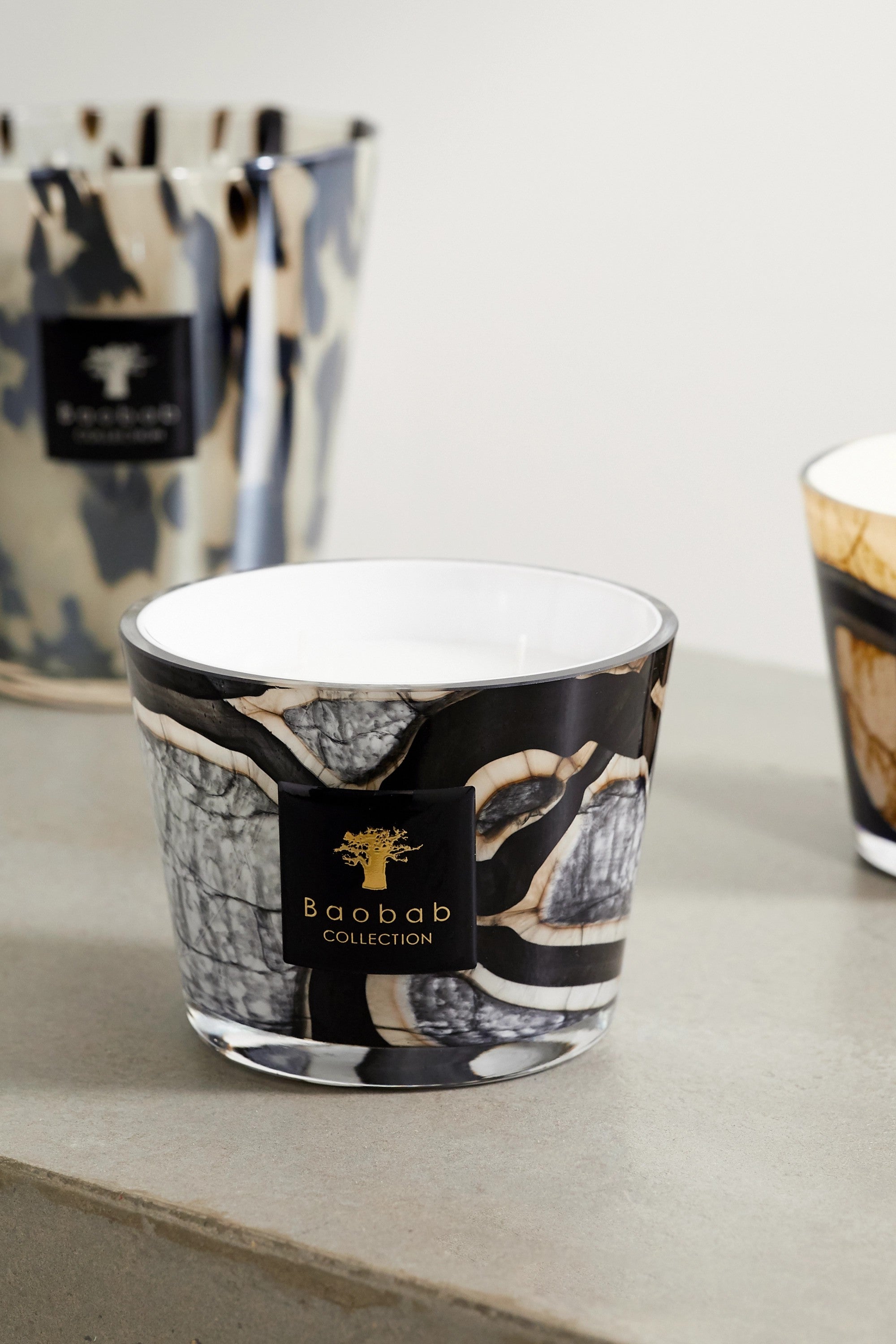 Bougie Stones Marble, Baobab Collection, visuel 11