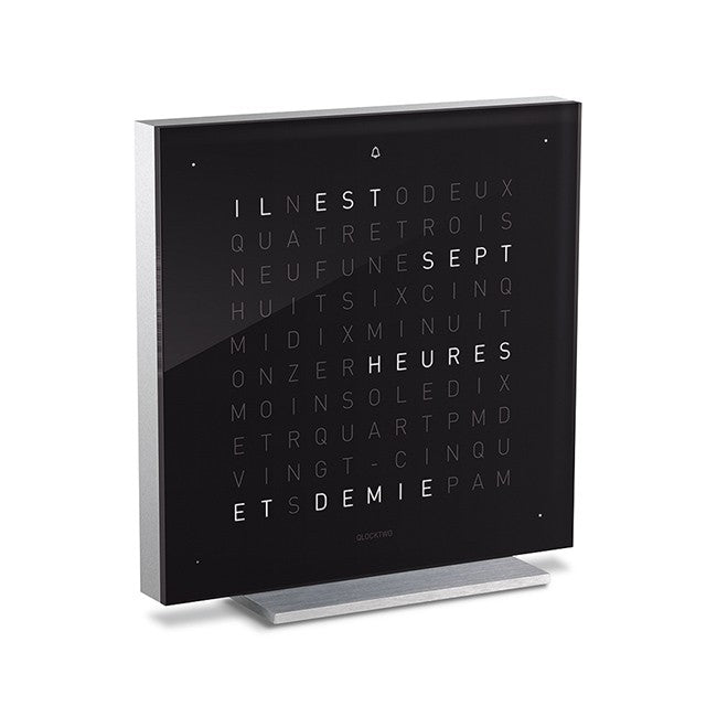 Façade acrylique Qolor pour horloge de table Earth 13,5, Qlocktwo, visuel 5