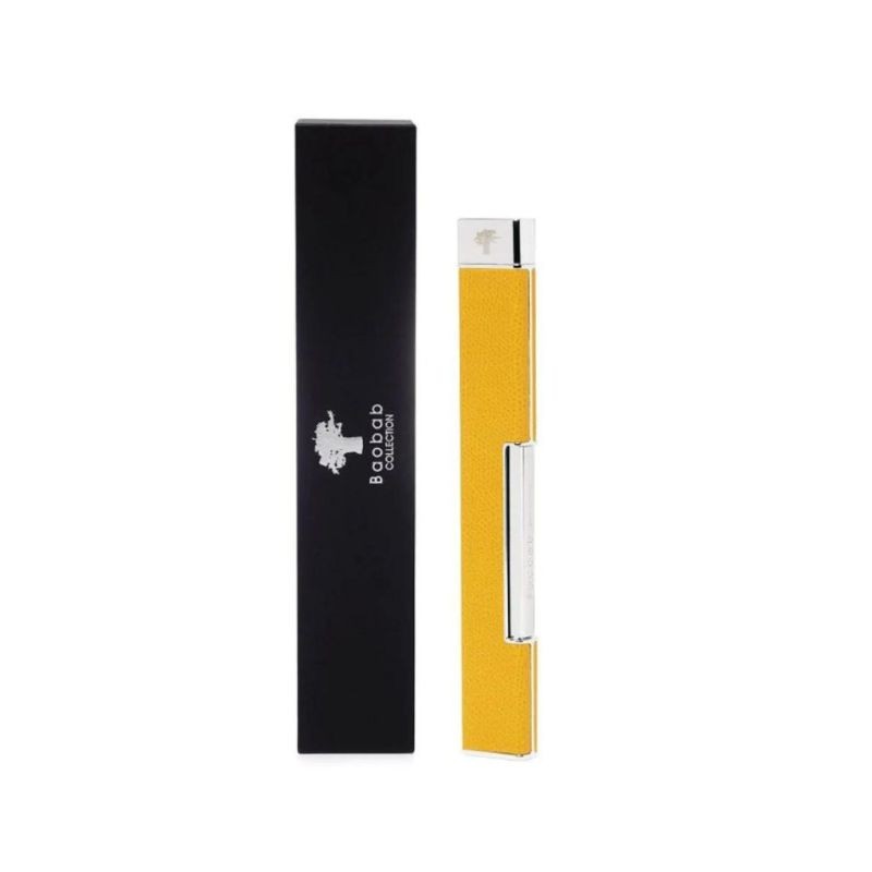 Lighter cuir grainé ochre, Baobab Collection