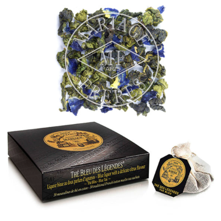 Mousselines Thé bleu des légendes (boite de 30), Mariage Frères, visuel 3