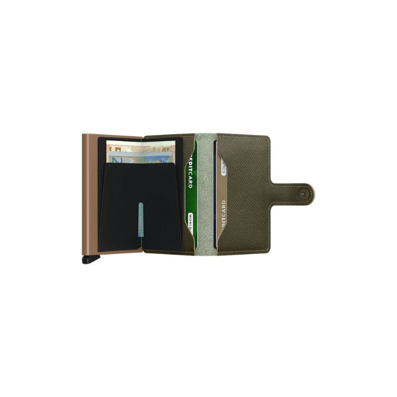 Porte-cartes (Saffiano Olive), Secrid, visuel 4