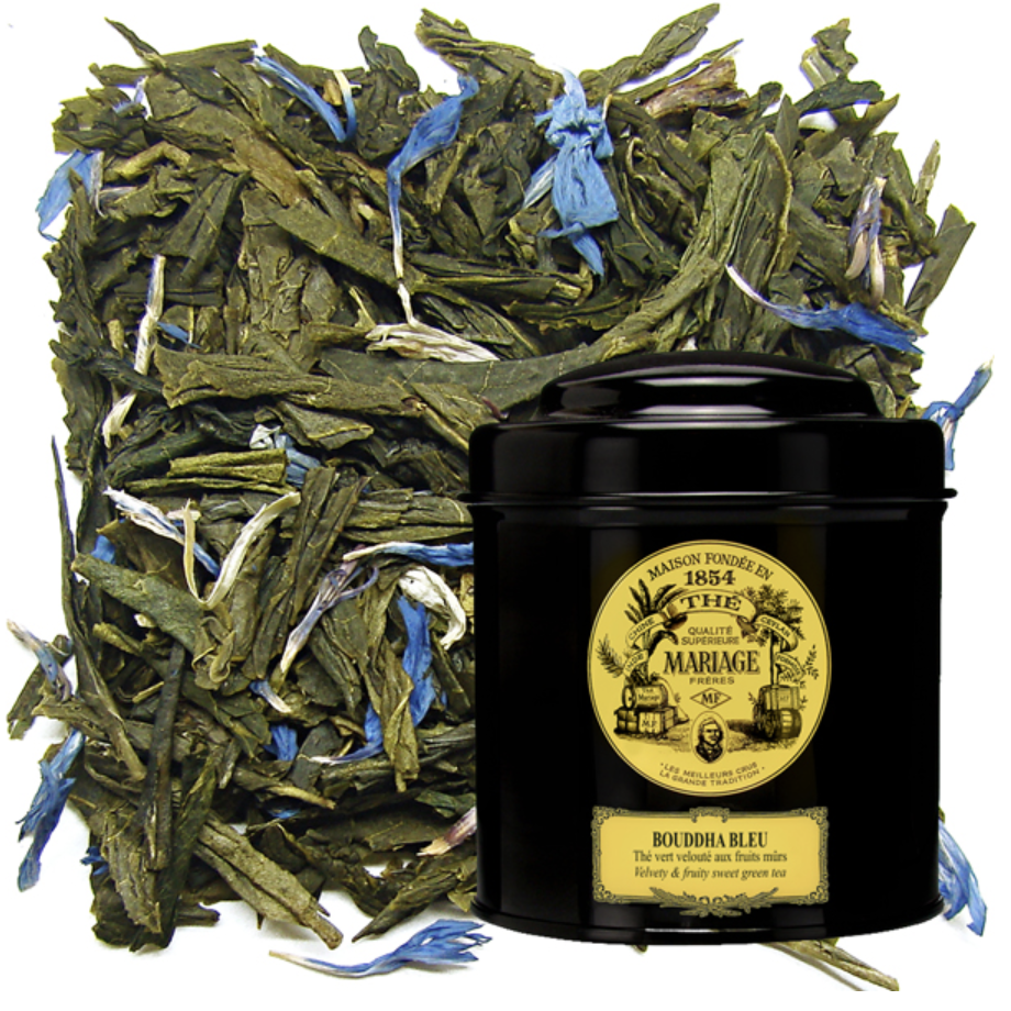 Thé Bouddha bleu (boite de 100g), Mariage Frères, visuel 3