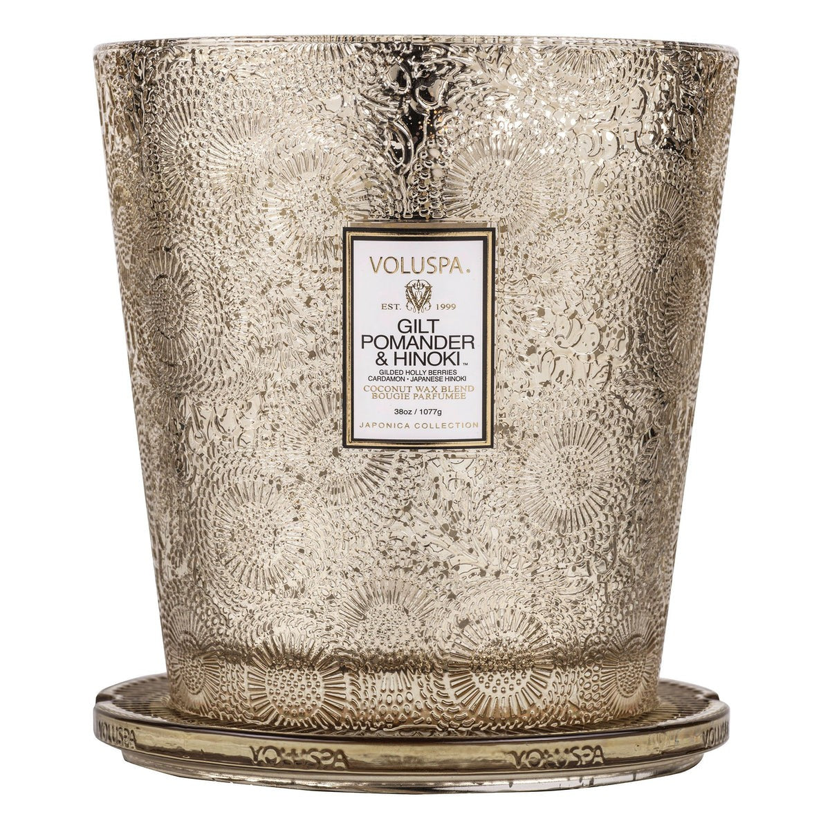 Bougie Japonica Hearth 3 mèches, Voluspa, visuel 3