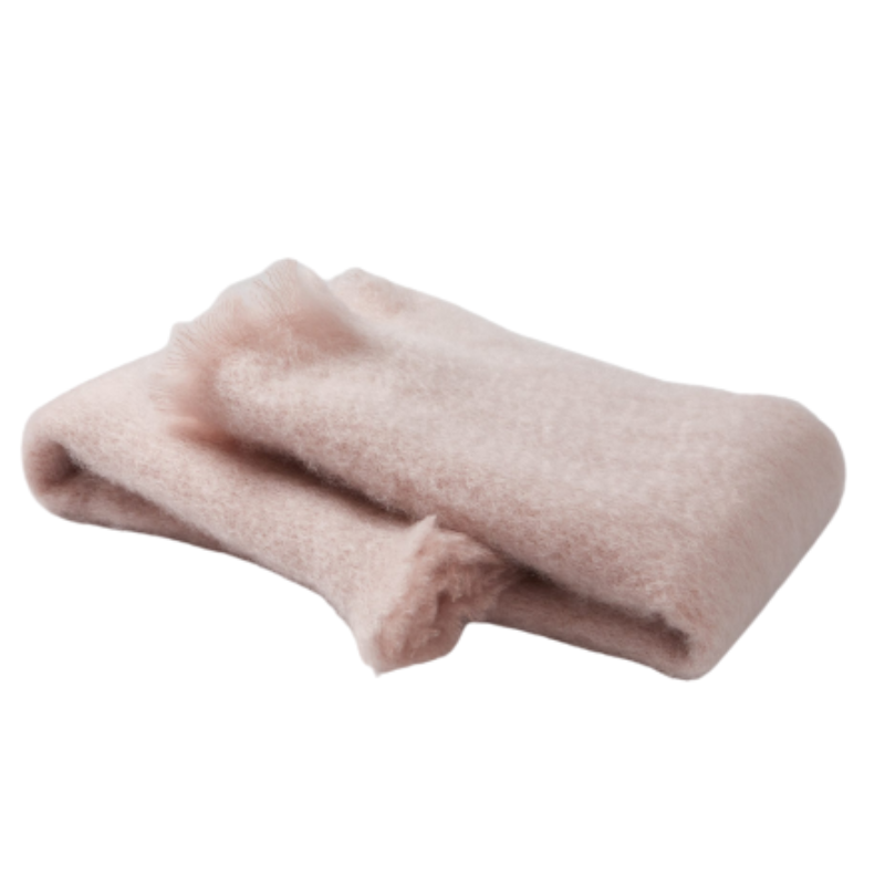 Plaid Mohair 130x200cm (73% mohair, 24% laine, 3% polyamide), Mantas Ezcaray, visuel 6