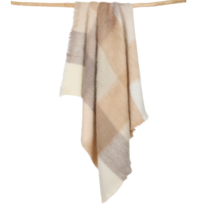 Plaid Mohair 130x200cm (73% mohair, 24% laine, 3% polyamide), Mantas Ezcaray, visuel 7