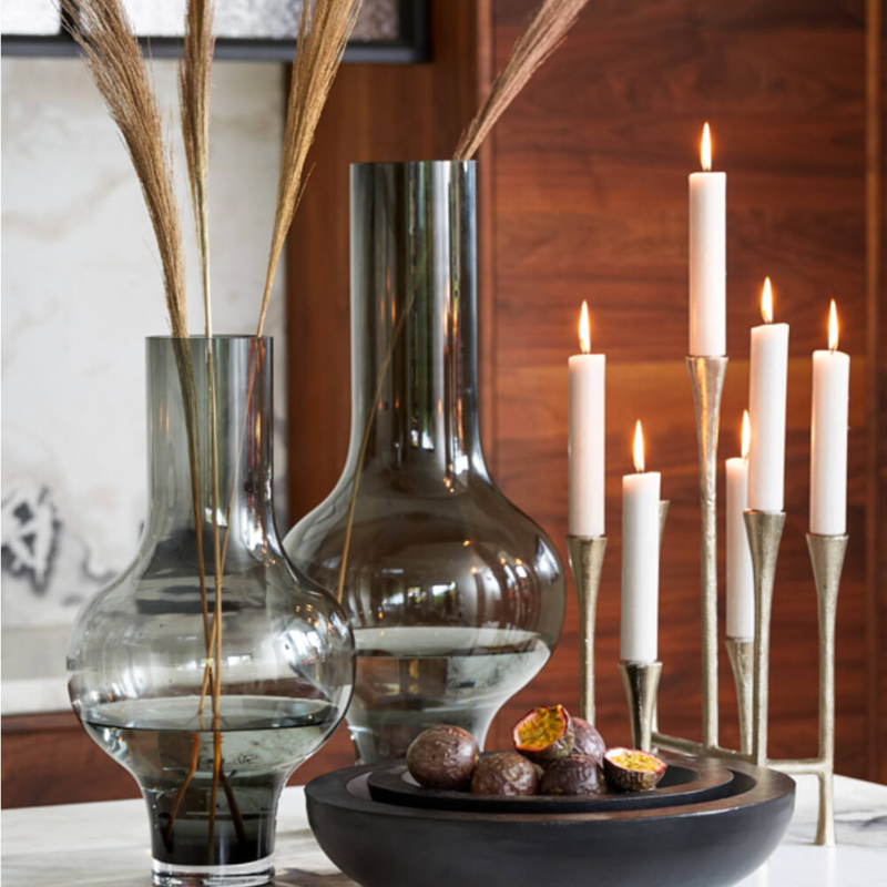 Vase KAELA Hauteur 62cm - gris, Light & Living, visuel 5