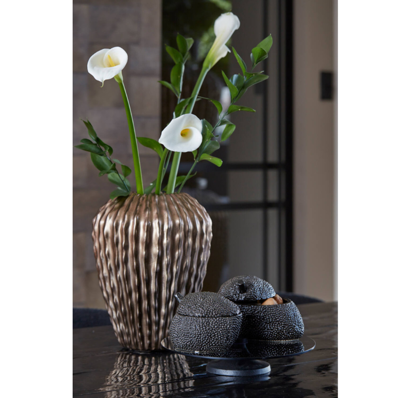 Vase CACTI Hauteur 37cm - bronze, LLV, visuel 4