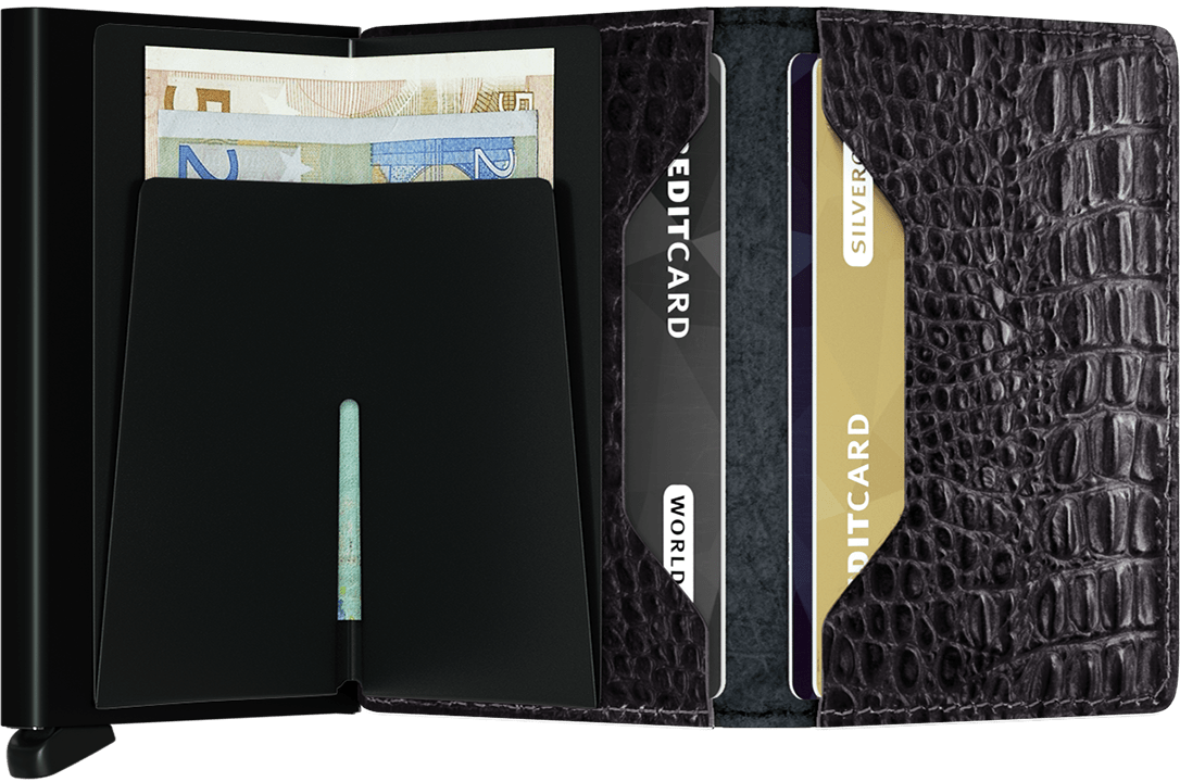 Porte-cartes Slim (Nile Black), Secrid, visuel 4