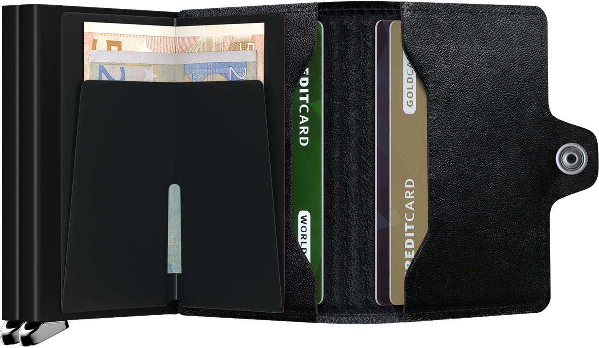 Porte-cartes Double Premium (Emboss lines Black), Secrid, visuel 4