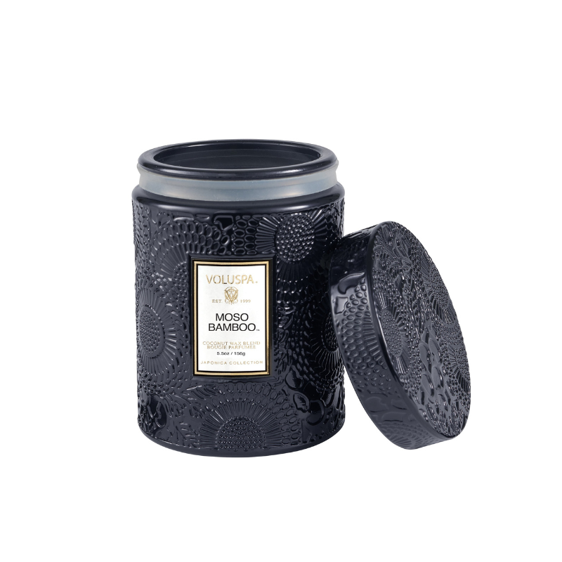 Bougie en verre avec couvercle Japonica 156g, Voluspa