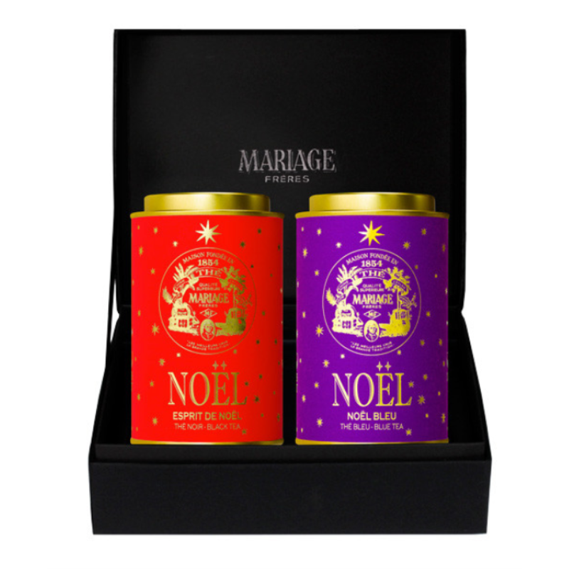 Coffret 2 thés Happy Noel, Mariage Frères