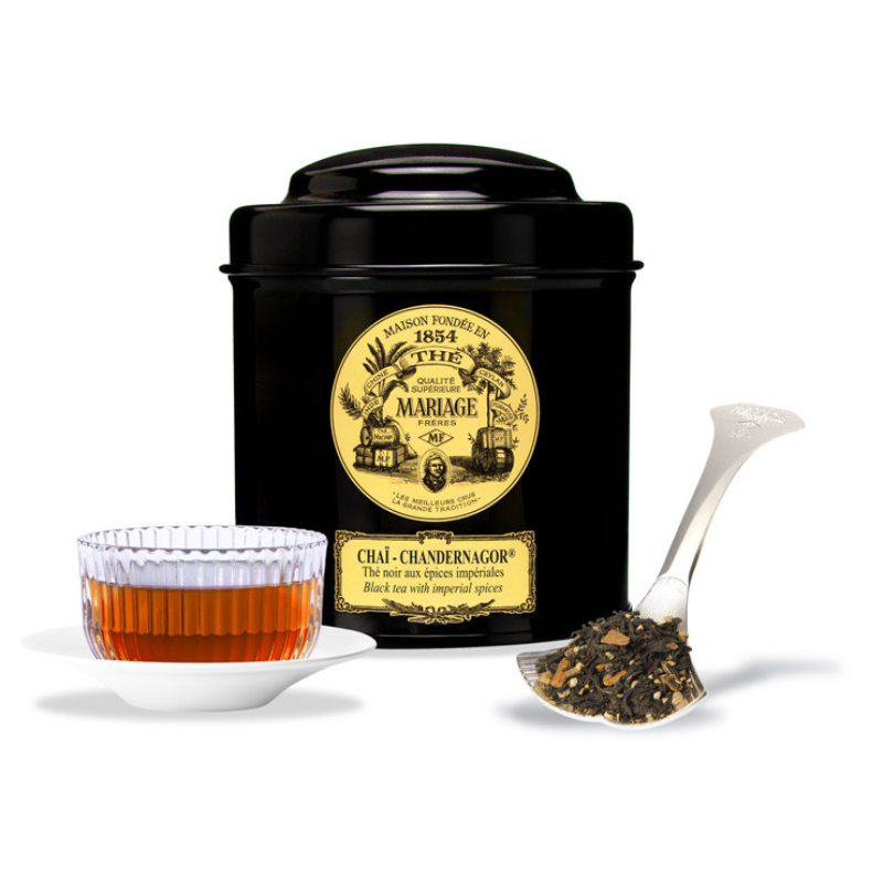 Thé Chai Chandernagor (boite de 100g), Mariage Frères