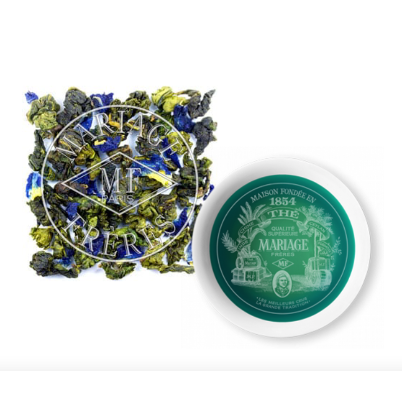 Thé bleu des légendes (boite de 100g), Mariage Frères, visuel 2