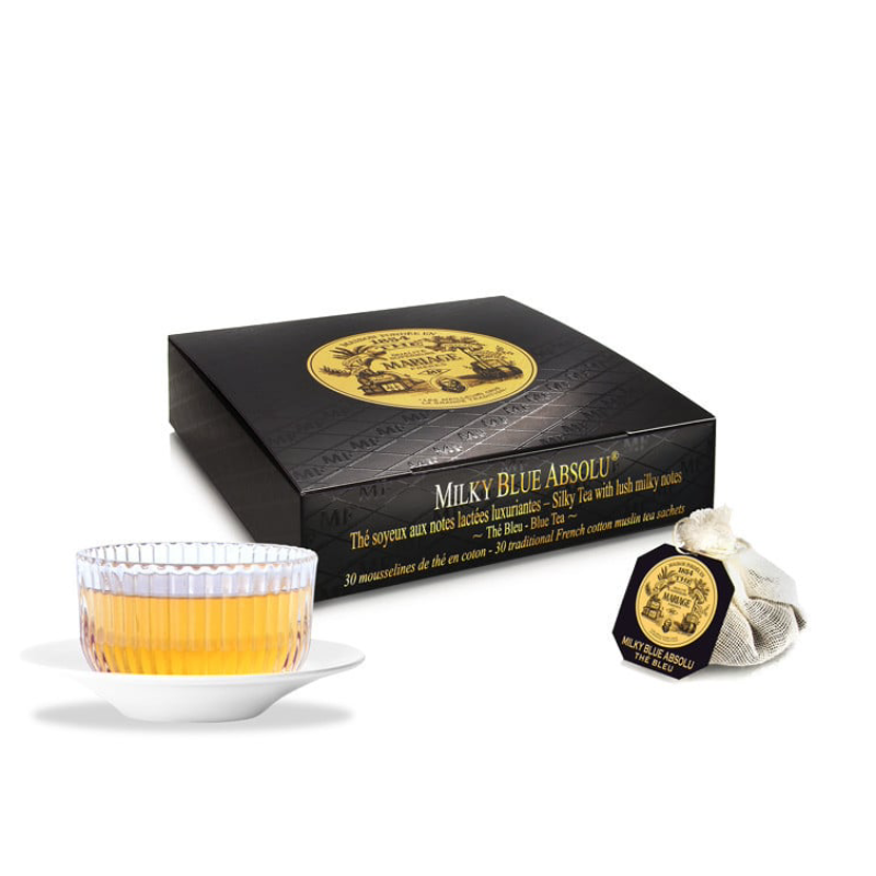 Mousselines Milky Blue absolu (boite de 30), Mariage Frères