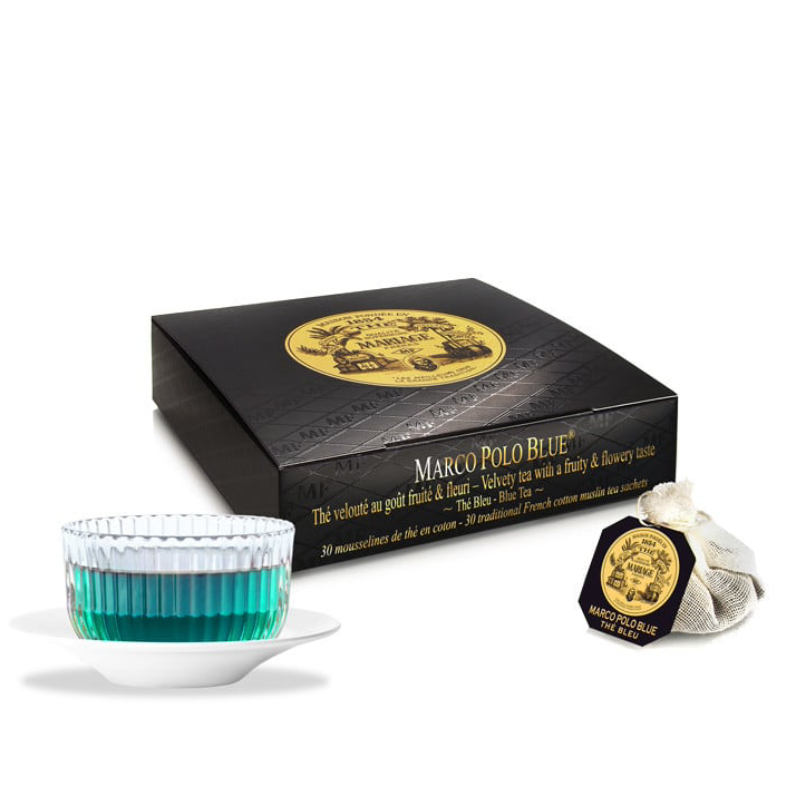 Mousselines Marco Polo blue (boite de 30), Mariage Frères