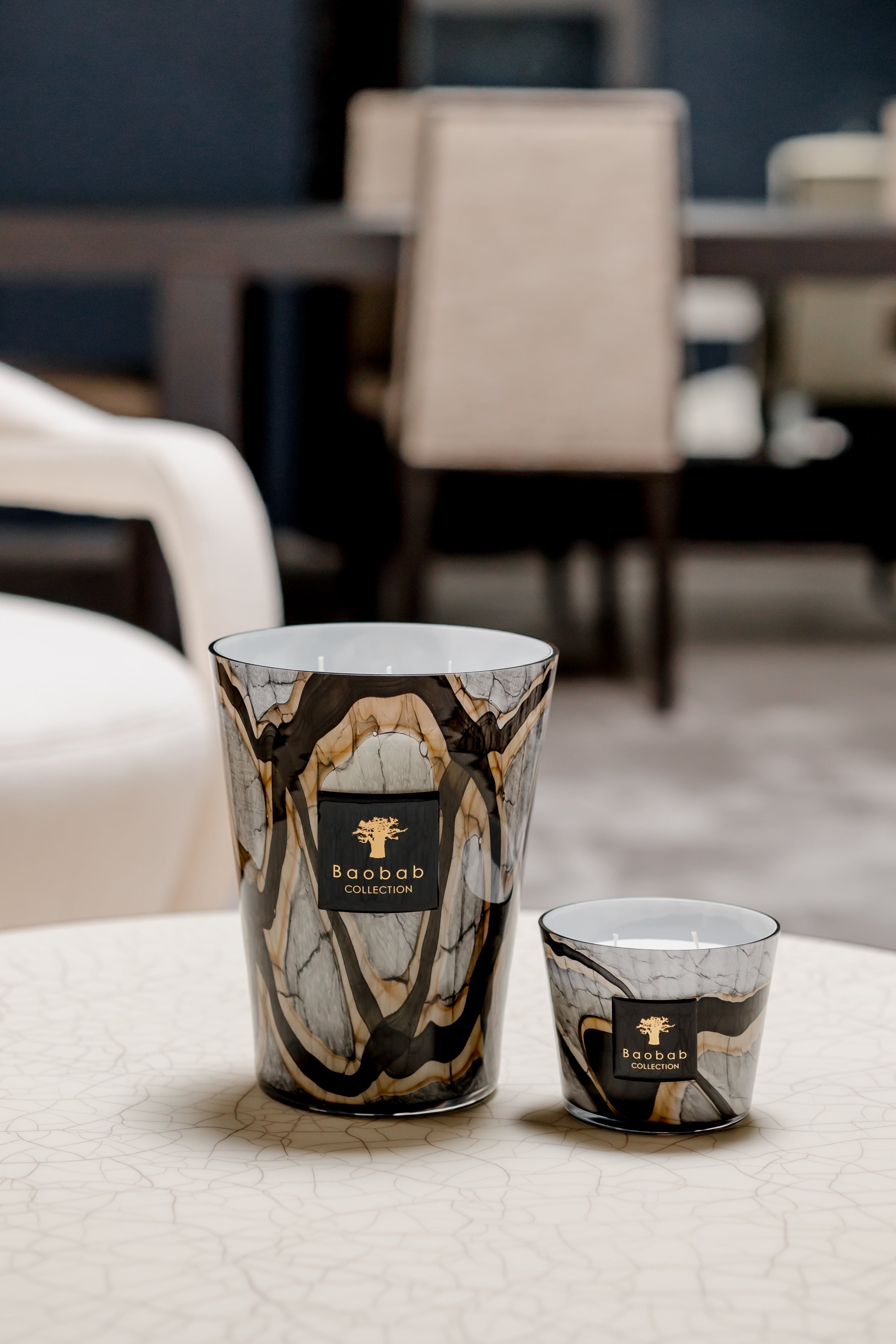 Bougie Stones Marble, Baobab Collection, visuel 13