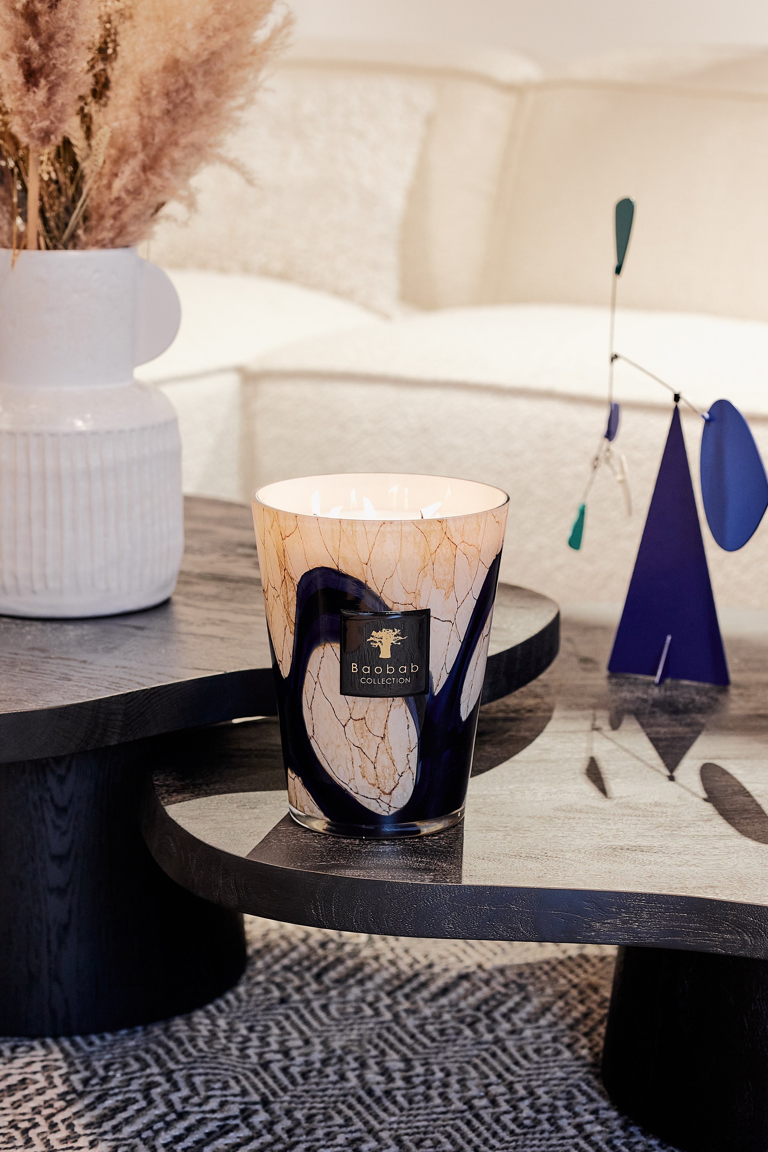 Bougie Stones Lazuli, Baobab Collection, visuel 11