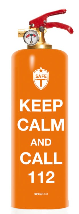 Extincteur design Keep Calm - H29cm, Safe-t