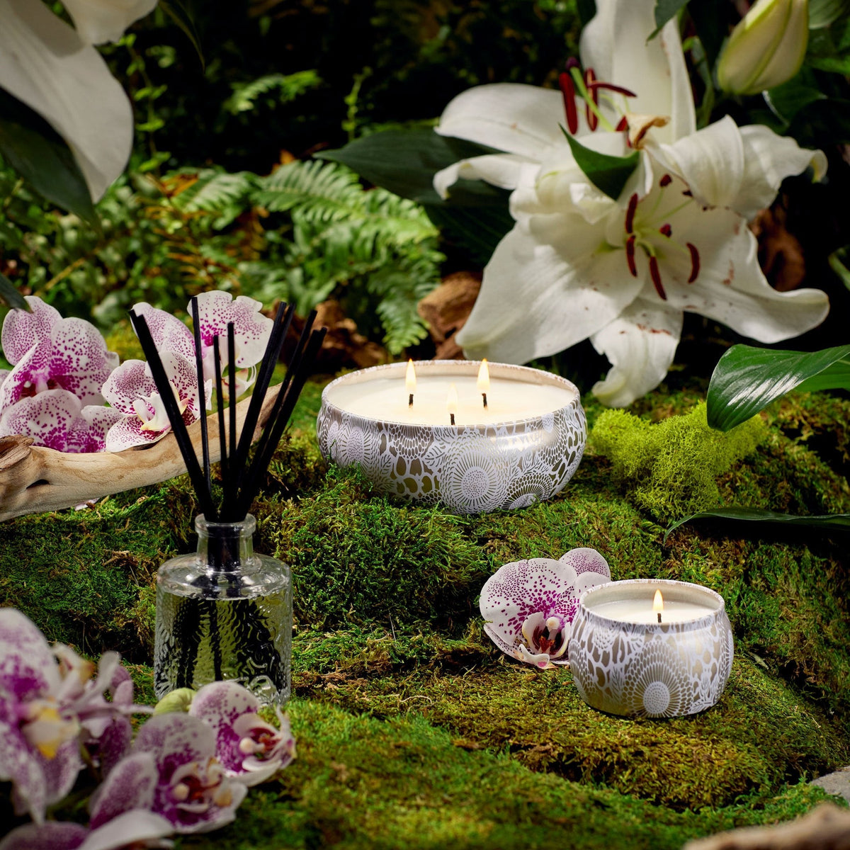 Bougie métal Japonica 340g, Voluspa, visuel 21