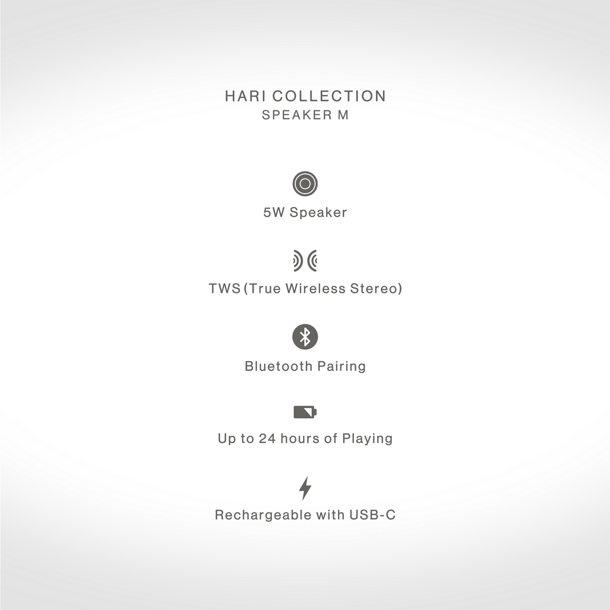 Enceinte Hari Waves, Stylistic, visuel 5