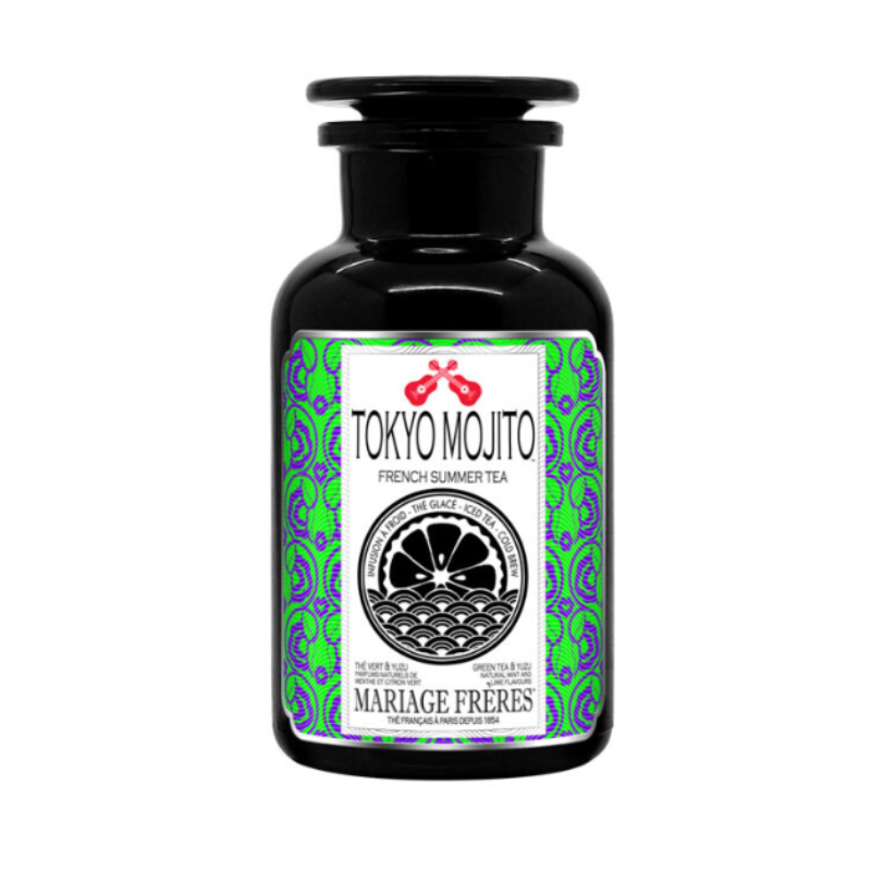 Flacon 160g thé vert glacé Tokyo Mojito, Mariage Frères