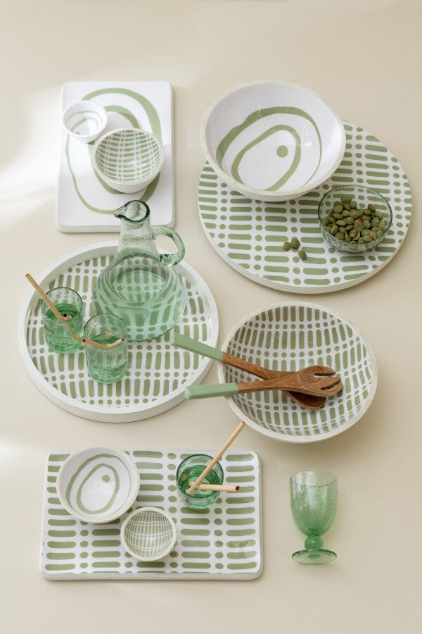 Plateau Green Vibes diamètre 40cm, Jolipa, visuel 4
