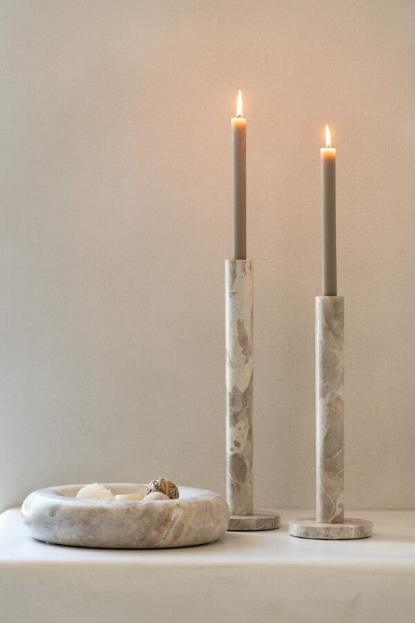 Set de 3 bougeoirs Marble, Jolipa, visuel 5
