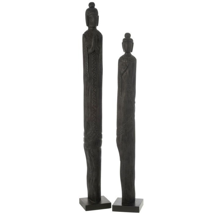 Sculpture Java noire H93cm, visuel 2