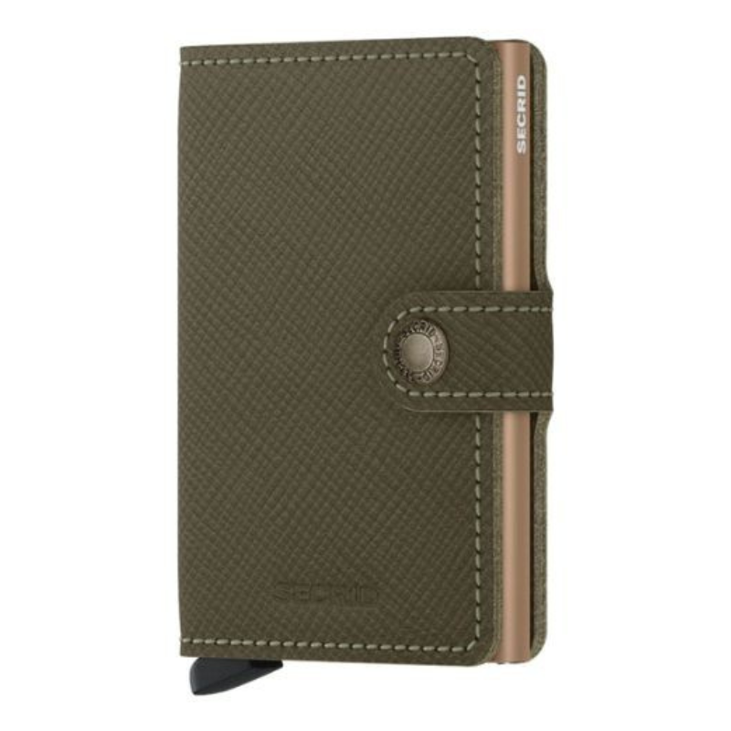 Porte-cartes (Saffiano Olive), Secrid