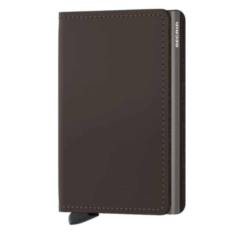 Porte-cartes Slim (Matte Truffle), Secrid