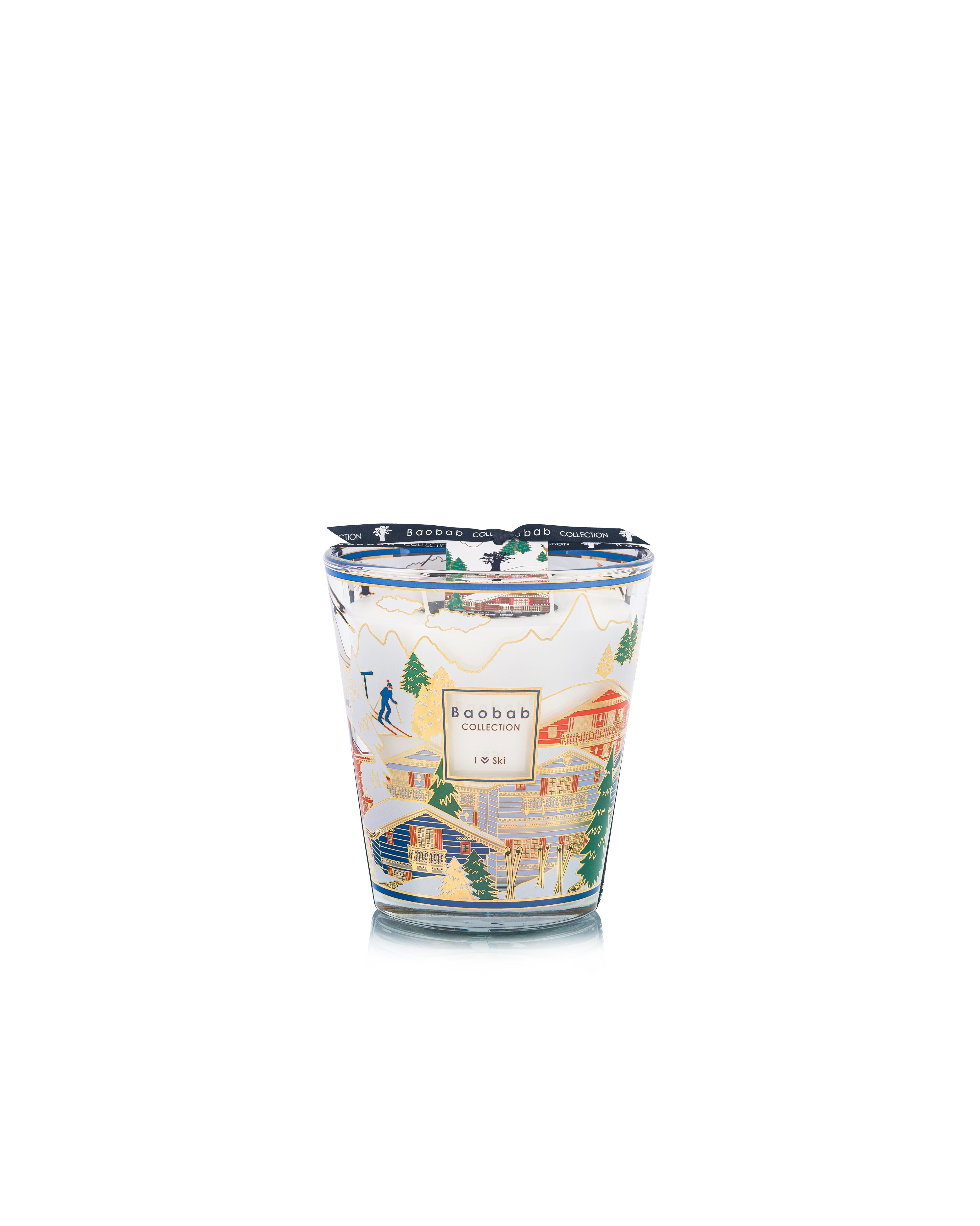 Bougie I love ski, Baobab Collection, visuel 3