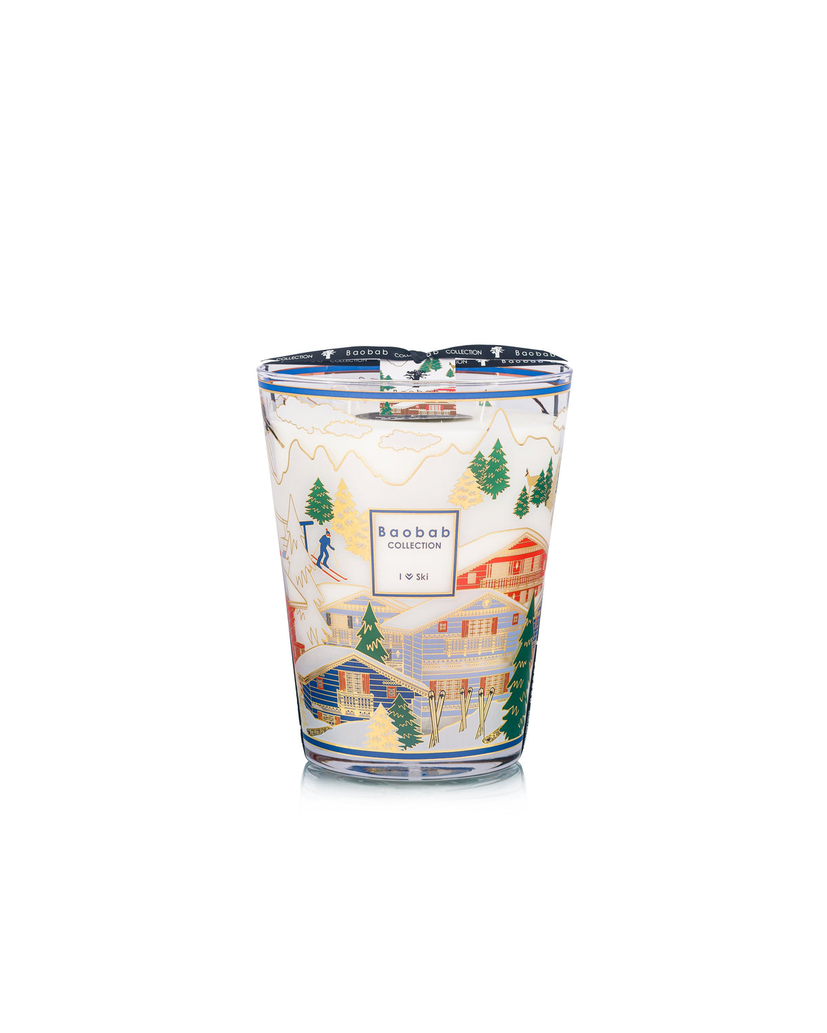 Bougie I love ski, Baobab Collection, visuel 4