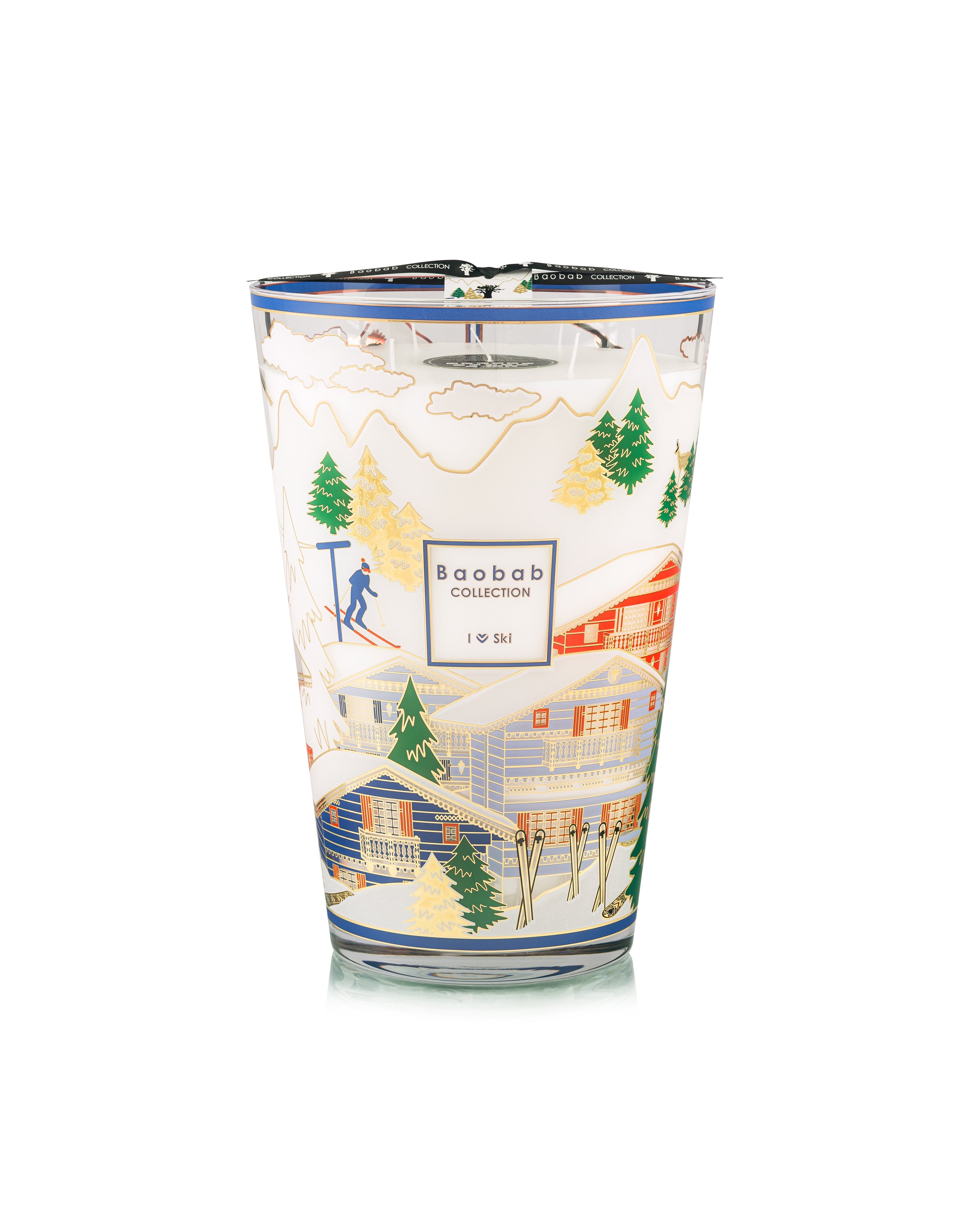 Bougie I love ski, Baobab Collection, visuel 5