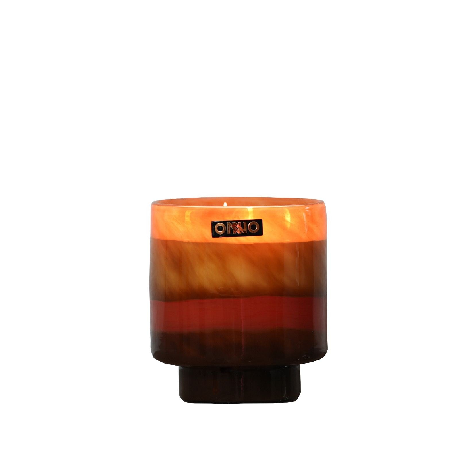 Bougie Romy orange Cashmere, Onno, visuel 3