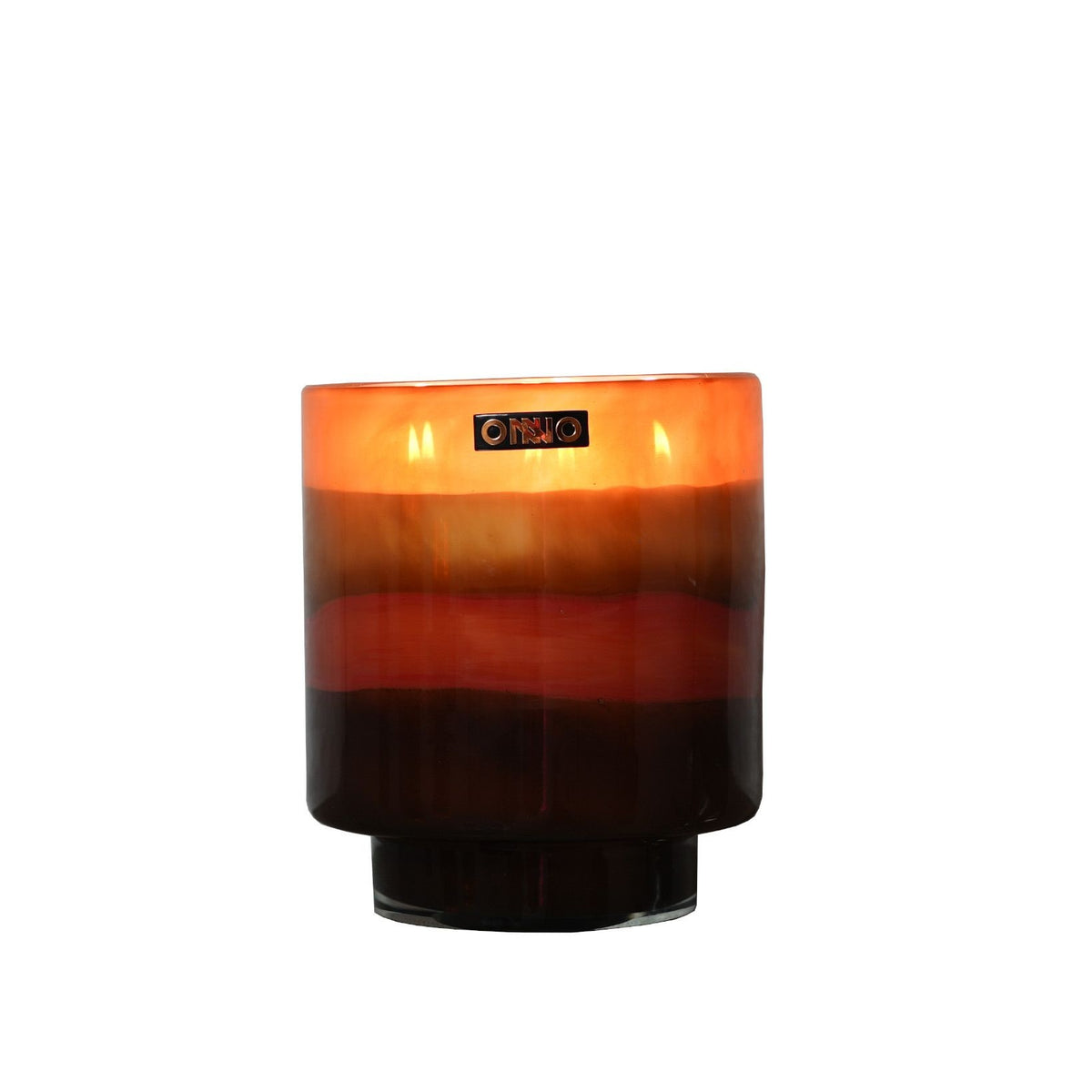 Bougie Romy orange Cashmere, Onno, visuel 4