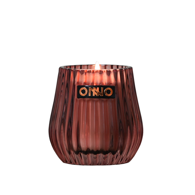 Bougie Eclectic aubergine - Precious oud, Onno