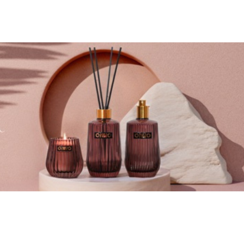 Bougie Eclectic aubergine - Precious oud, Onno, visuel 3