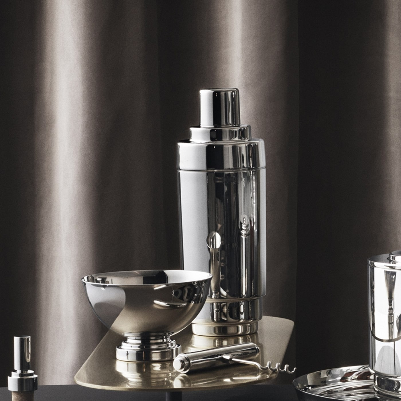 Shaker à cocktail Manhattan, Georg Jensen, visuel 4