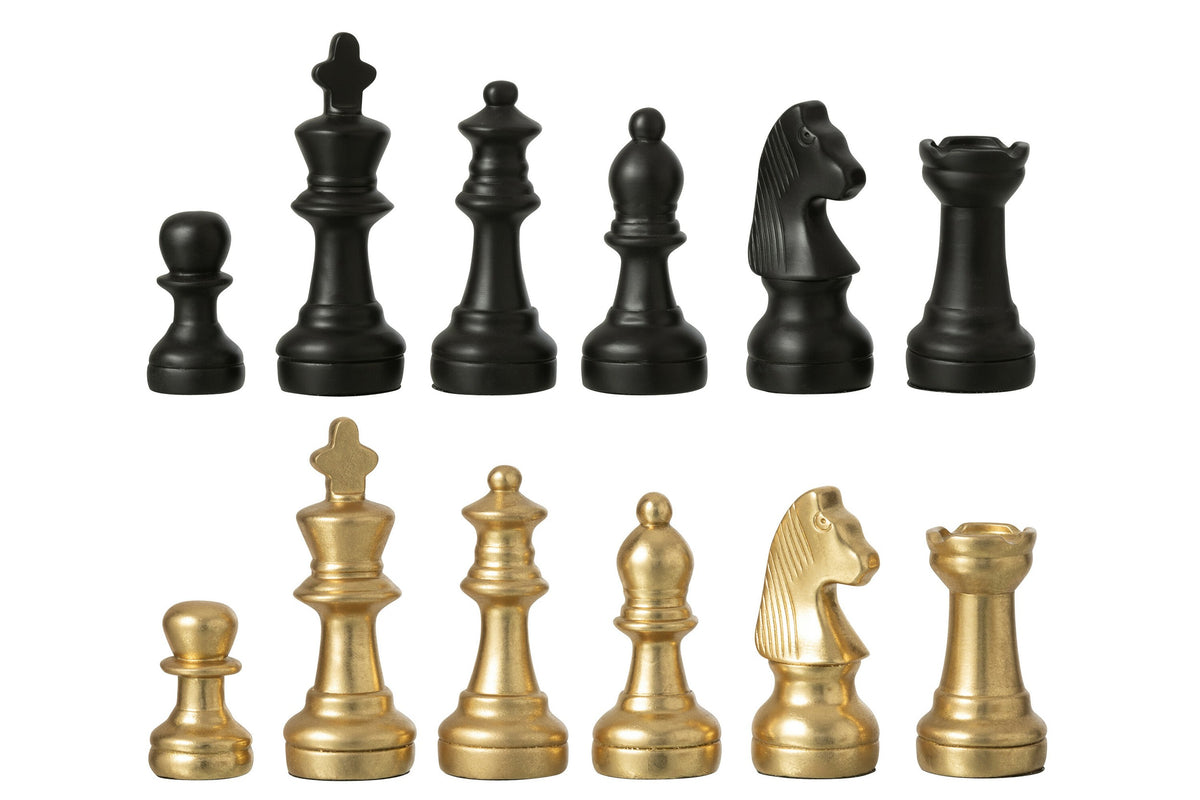 Jeux d'échecs Alfred noir et or, Jolipa, visuel 6