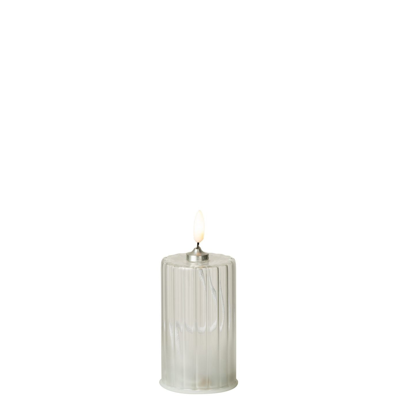 Bougie Led en verre S, Jolipa