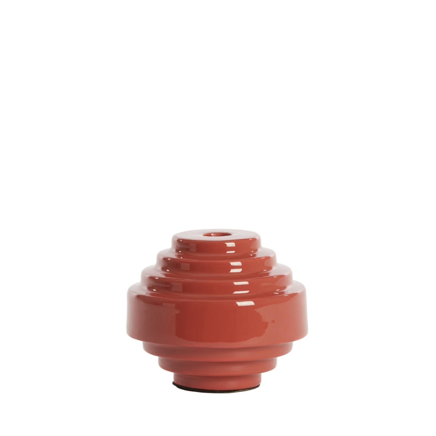 Photophore MANGA L terracota (bougie comprise), Light & Living, visuel 3