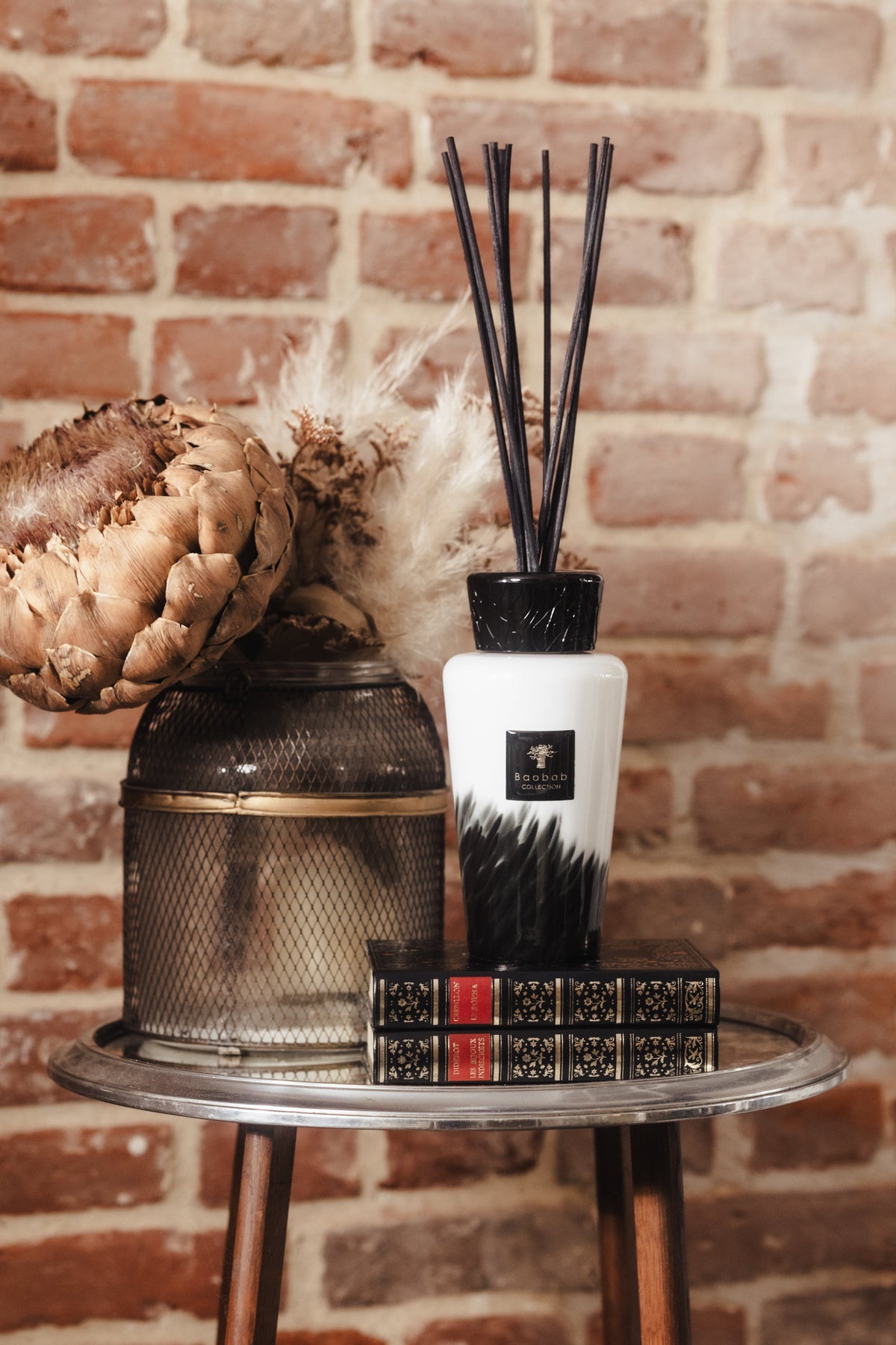 Diffuseur 500ml Feathers Black, Baobab Collection, visuel 2