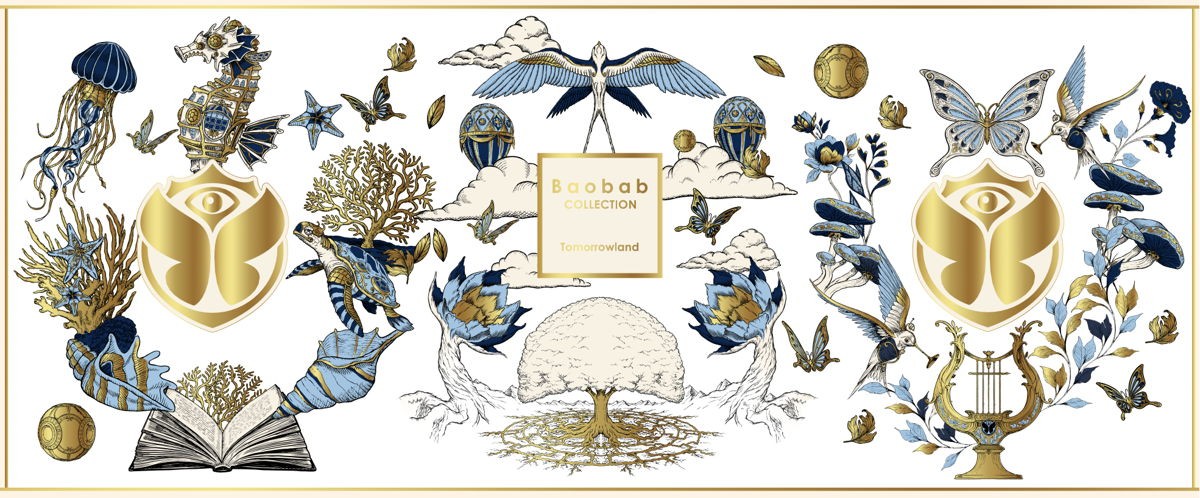 Bougie Tomorrowland 2026, Baobab Collection, visuel 9